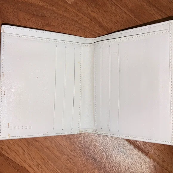Authentic Celine Compact Rhinestone Wallet